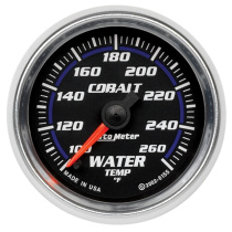 Vattentempmätare 52mm 100-260ºF (Digital Stepper-motor) COBALT